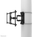 Neomounts WL40S-910BL16 TV-Säulenhalterung 40-70" - volle Bewegung - Durchm. 25-100 cm - 200 x 100 mm - 600 x 400 mm - -2 - 12° - -45 - 45° - 6° - Schwarz