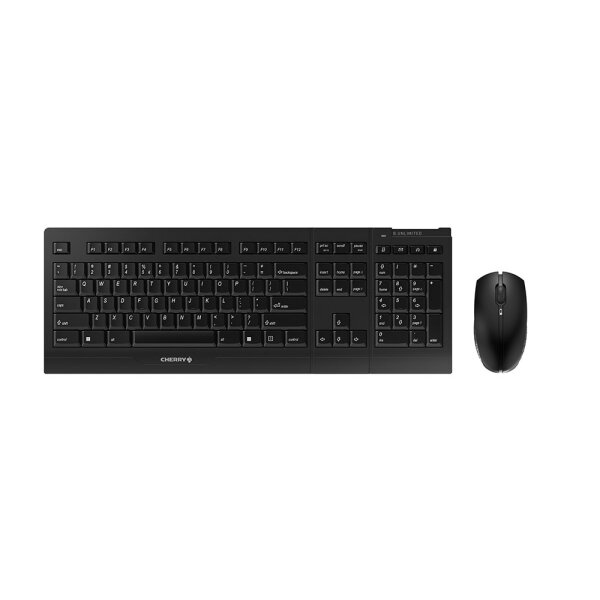 Cherry B.Unlimited 3.0 - Kabellos - RF Wireless - Mechanischer Switch - QWERTY - Schwarz - Maus enthalten