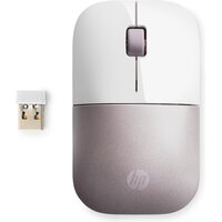HP Wireless-Maus Z3700 – weiß/pink - Beidhändig - RF Wireless - 1200 DPI - Pink - Weiß