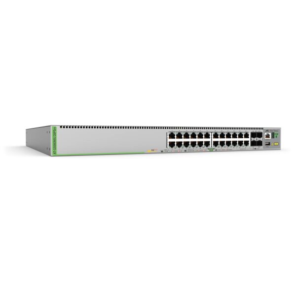 Allied Telesis AT-GS980MX/28PSM-50 - Managed - L3 - Gigabit Ethernet (10/100/1000) - Power over Ethernet (PoE) - Rack-Einbau - 1U