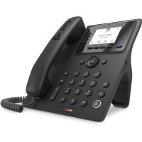 Poly CCX 350 Business-Medientelefon für Microsoft Teams und PoE-fähig - IP-Telefon - Schwarz - Kabelgebundenes Mobilteil - LCD - 7,11 cm (2.8") - 640 x 480 Pixel