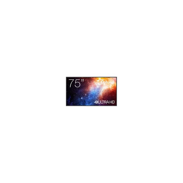 Optoma N3751K - Digital Signage Flachbildschirm - 190,5 cm (75") - LED - 3840 x 2160 Pixel - WLAN - 24/7