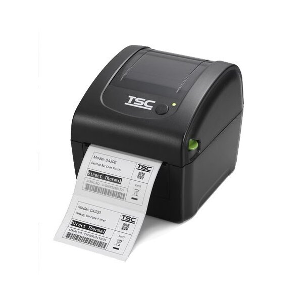 TSC DA210 - Thermodirekt - 203 x 203 DPI - 152,4 mm/sek - Kabelgebunden - Schwarz