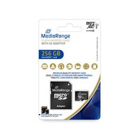 MEDIARANGE MR946, 256 GB, MicroSDXC, Klasse 10, UHS-I, 80...