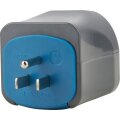 Brennenstuhl Weltreisestecker geerdet - Typ C (Euro-Stecker) - Universal - 250 V - 50 Hz - 10 A - Schwarz
