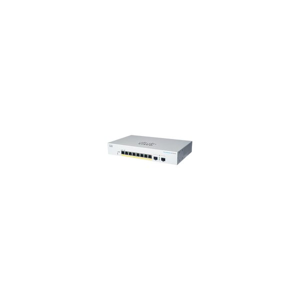 Cisco CBS220-8P-E-2G-EU - Managed - L2 - Gigabit Ethernet (10/100/1000) - Power over Ethernet (PoE) - Rack-Einbau