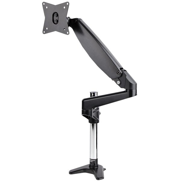 StarTech.com Tisch Monitorhalterung für einen VESA Monitor bis zu 32 Zoll oder 49 Zoll Ultrawide (8kg) - Flexibel/Schwenkbar & Höhenverstelbar - C-Klemme/Tülle - VESA Bildschirm 100x100 - Klemme - 8 kg - 81,3 cm (32") - 124,5 cm (49") - 100 x 100 mm - Sch