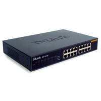 D-Link DES-1016D, Unmanaged, Vollduplex