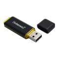 Intenso High Speed Line, 128 GB, USB Typ-A, 3.2 Gen 1 (3.1 Gen 1), 250 MB/s, Kappe, Schwarz, Gelb