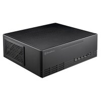 SilverStone MILO 11, Desktop, PC, Weiß, micro ATX, Mini-ITX, Kunststoff, Stahl, 9 cm