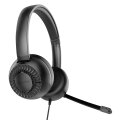 SPEEDLINK Office Headset METIS USB Stereo schwarz retail - Headset - Lautstärkeregler