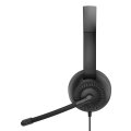 SPEEDLINK Office Headset METIS USB Stereo schwarz retail - Headset - Lautstärkeregler