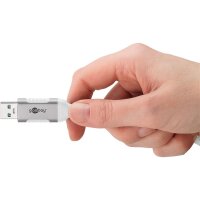 Goobay 74160 - Netzwerkadapter Kabel USB 3.0 Typ A 3 m - Schnittstellenkarte - 1.000 Mbps