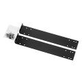 HPE Networking X474 4-post Rack Kit - Montageset - Schwarz - 1,1 kg