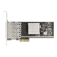 Delock PCI Express x4 Karte zu 4 x SFP Slot LAN i350 - Netzwerkkarte - PCI-Express