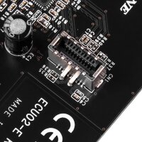 SilverStone ECU02-E - PCIe - USB 3.2 Gen 2 (3.1 Gen 2) - Niedriges Profil - PCIe 3.0 - Schwarz - 10 Gbit/s
