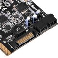 SilverStone ECU05 - PCIe - USB 3.2 Gen 1 (3.1 Gen 1) - Niedriges Profil - PCIe 2.0 - 10 Gbit/s - Windows 10 Education - Windows 10 Education x64 - Windows 10 Enterprise - Windows 10 Enterprise x64,...