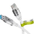 Goobay 74163 - Netzwerkadapter Kabel USB 3.0 Typ A 10 m - Schnittstellenkarte - 1.000 Mbps