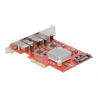 Delock PCI Express x4 Karte zu SuperSpeed USB 10 Gbps mit...