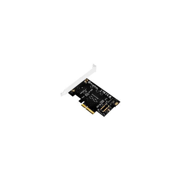 SilverStone ECM20 - M.2 - PCIe - SATA - Schwarz