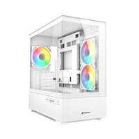 Sharkoon MK6 RGB weiß Tempered Glass x 2 -...