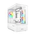 Sharkoon MK6 RGB weiß Tempered Glass x 2 - Midi/Minitower - ATX