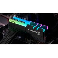 G.Skill Trident Z RGB F4-4600C20D-32GTZR, 32 GB, 2 x 16 GB, DDR4, 4600 MHz, 288-pin DIMM, Schwarz