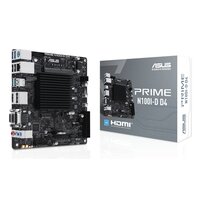 ASUS PRIME N100I-D D4, Intel, NA (integrated CPU), Intel Processor N, N100, 16 GB, DDR4-SDRAM