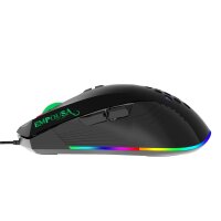 INCA IMG-347, rechts, Optisch, USB Typ-A, 7200 DPI, Schwarz