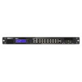 QNAP QGD-1600 - Managed - Gigabit Ethernet (10/100/1000) - Vollduplex - Rack-Einbau - 1U