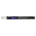QNAP QGD-1600 - Managed - Gigabit Ethernet (10/100/1000) - Vollduplex - Rack-Einbau - 1U