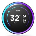 NZXT Kraken Elite 360 - Prozessor-Fluessigkeitskühlsystem - mit LCD-Display - 30 dB - AMD Sockel AM4 (Ryzen)