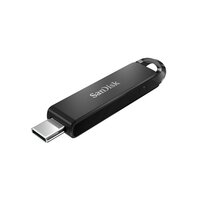 SanDisk Ultra - 64 GB - USB Typ-C - 3.2 Gen 1 (3.1 Gen 1) - 150 MB/s - Dia - Schwarz