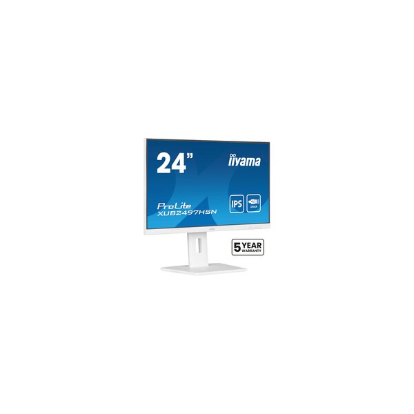 Iiyama 24 XUB2497HSN-W2 HDMI DP USB USB-C - Flachbildschirm (TFT/LCD) - 60,5 cm