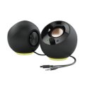 Creative Labs Creative Lautsprecher Pebble SE RGB Stereo schwarz - Lautsprecher - 20 KHz
