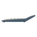 Genie 840 DB - Desktop - Display-Rechner - 10 Ziffern - Display klappbar - Wechselstrom/Batterie - Blau - Grau