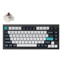 Keychron Q1 Max schwarz/mehrfarbig DE-Layout Gateron Jupiter Brown Hot-Swap