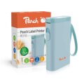 Peach Etikentendrucker PE110 blau - Etiketten-/Labeldrucker - Thermotransferdruck