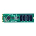 StarTech.com 4-Port M.2 to SATA Adapter Card - Controller - m.2 NVMe