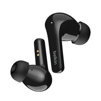 Belkin SOUNDFORM Flow - Kabellos - Anrufe/Musik - Kopfhörer - Schwarz