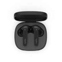 Belkin SOUNDFORM Flow - Kabellos - Anrufe/Musik - Kopfhörer - Schwarz