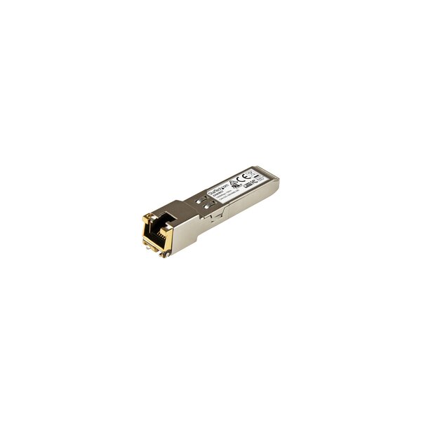 StarTech.com Gigabit RJ45 Copper SFP Transceiver Module - HP JD089B Compatible - 100m