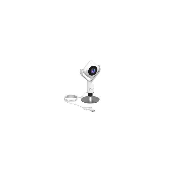 j5create JVCU360-N 360° Rundum Webcam - 2,07 MP - 1920 x 1080 Pixel - 30 fps - 1920x1080@30fps - 1080p - H.264 - M-JPEG - YUV