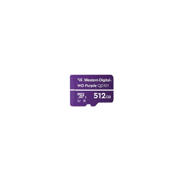 WD Purple Surveillance microSD XC Class - 10 UHS 1 - Micro SD