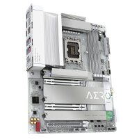 Gigabyte Z890 AERO G Mainboard - Unterstützt Intel Core Ultra (Serie 2) CPUs, 16+1+2 Phasen VRM, bis zu 8800MHz DDR5 (OC), 1xPCIe 5.0+ 4xPCIe 4.0, Wi-Fi 7, 2.5GbE LAN, Thunderbolt 4, Intel, LGA 1851 (Socket V1), Intel Core Ultra (Series 2), LGA 1851, DDR5