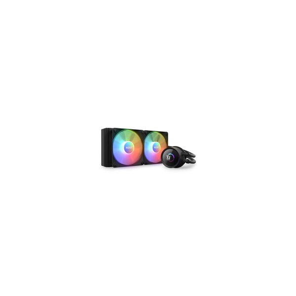 NZXT Kraken 240 RGB - All-in-One-Flüssigkeitskühler - 12 cm - Schwarz
