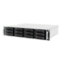 AIC Gehäuse JBOD mit single SAS XJ1-20123-05 2U 12x 3.5&quot HotSwap - Gehäuse - Serial Attached SCSI (SAS)