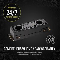 Corsair Hydro X Series MP700 PRO SE - SSD - 2 TB - intern - M.2 2280 - PCI Expre...