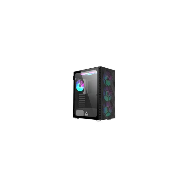 MONTECH X3 Mesh - Midi Tower - PC - Schwarz - ATX - micro - Mini-ITX - Midi/Minitower - ATX