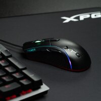 ADATA XPG PRIMER, rechts, Optisch, USB Typ-A, 12000 DPI, Schwarz, Rot